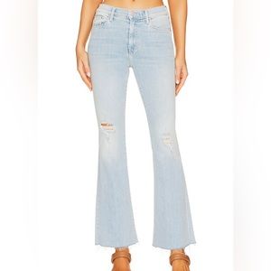 Mother Weekender Fray Jeans - Action Shot